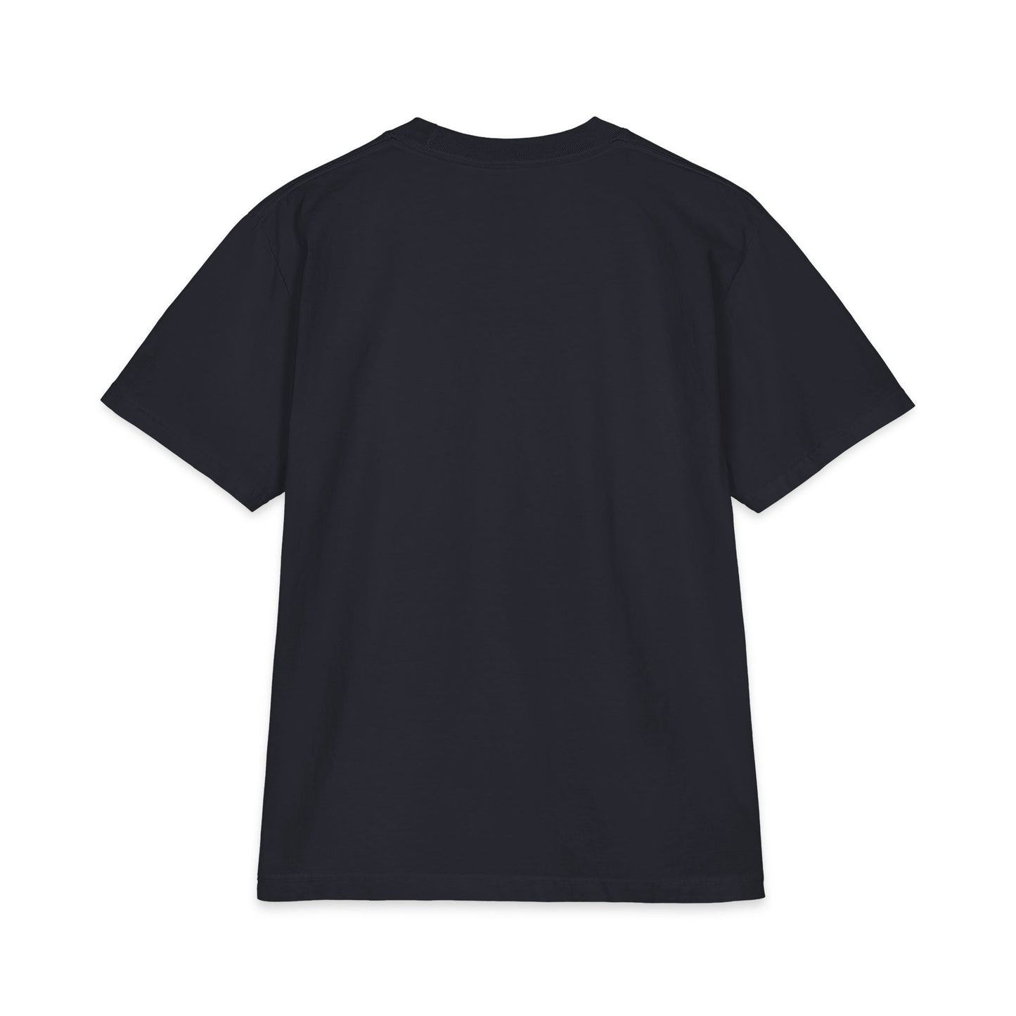 Outrun The Static T-Shirt — Unisex Max Heavyweight Short Sleeve — Retro Gradient Graphic, Non-Stop