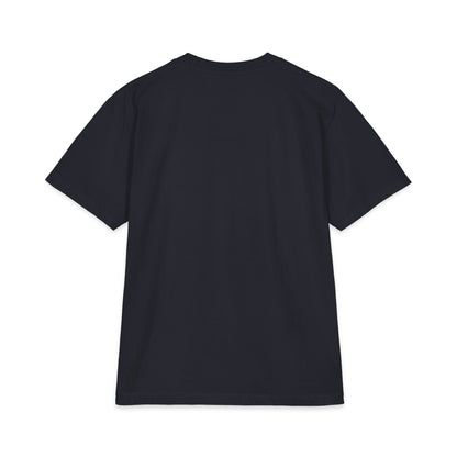 Outrun The Static T-Shirt — Unisex Max Heavyweight Short Sleeve — Retro Gradient Graphic, Non-Stop