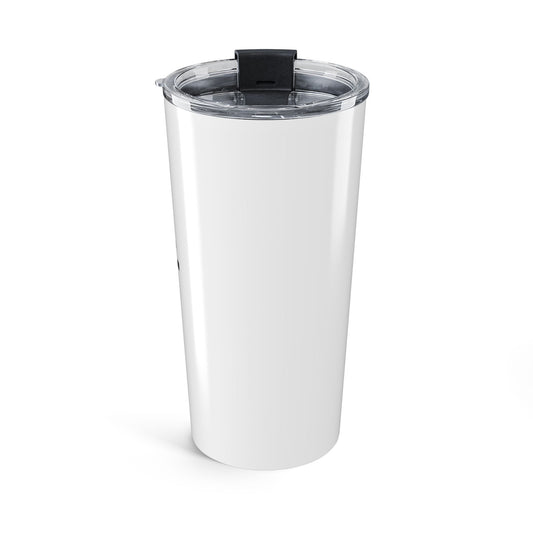Outrun the Static — Tumbler, Motivational Travel Mug, 20oz