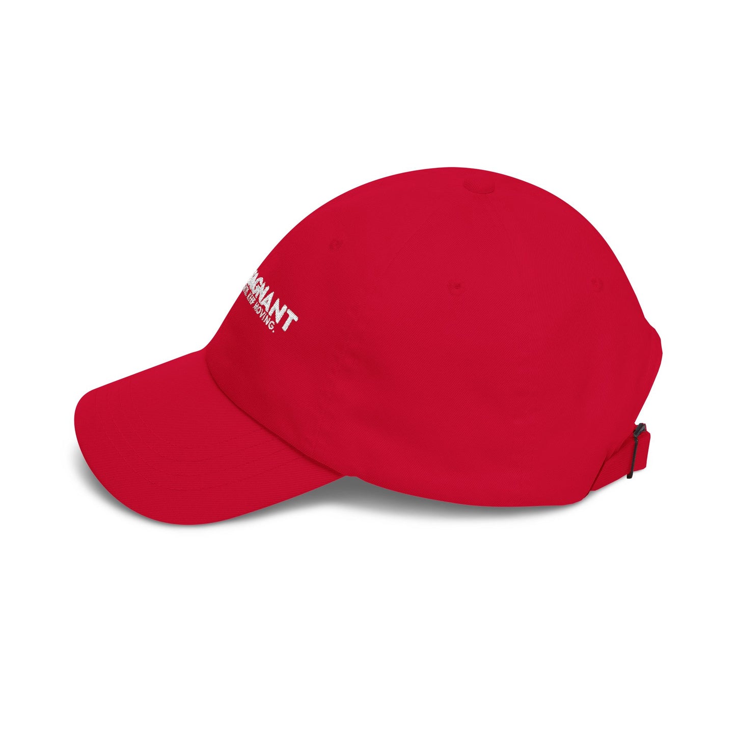 Dad Cap — Embroidered "Zerostagnant: Still Water Roots. Keep Moving."