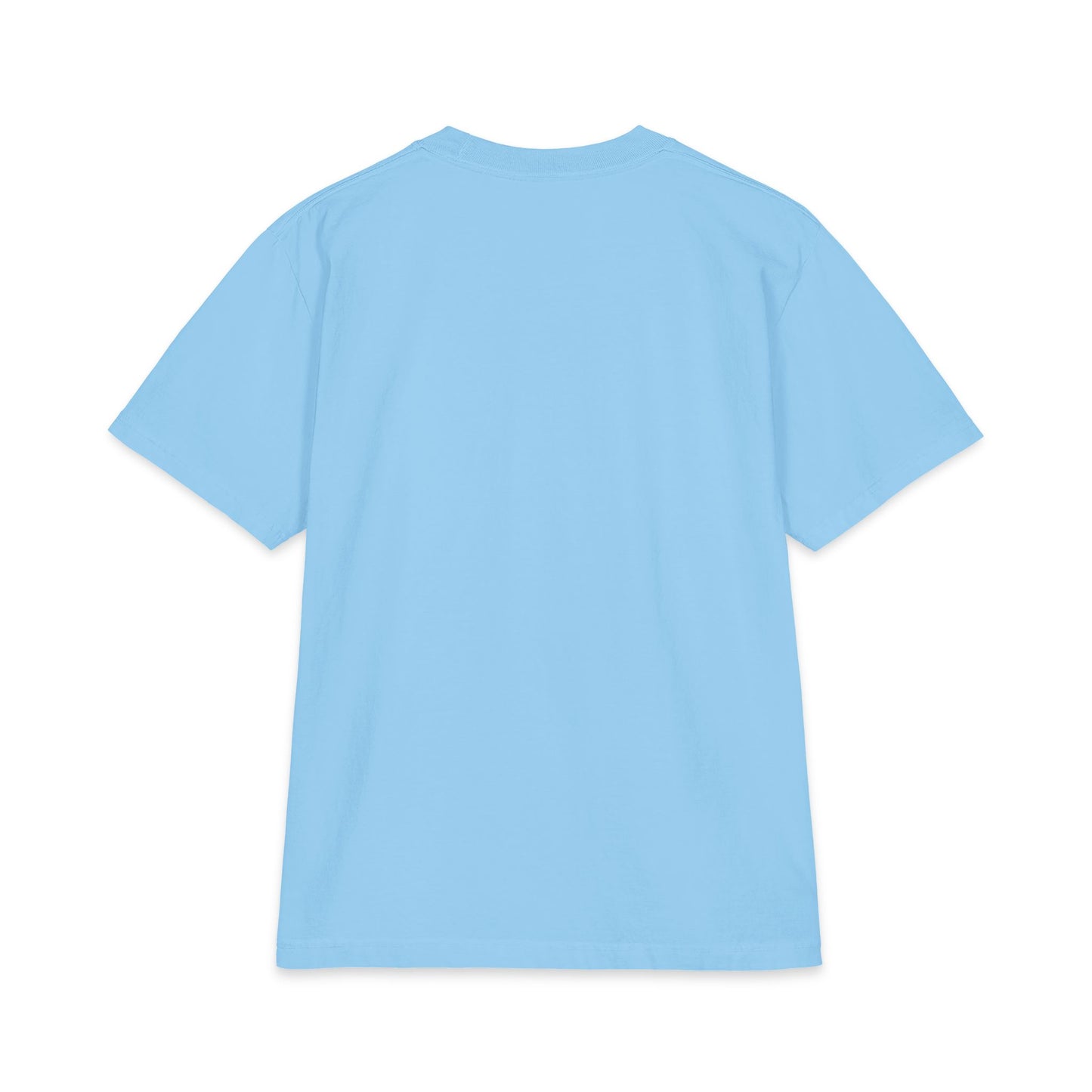 Outrun The Static T-Shirt — Unisex Max Heavyweight Short Sleeve — Retro Gradient Graphic, Non-Stop