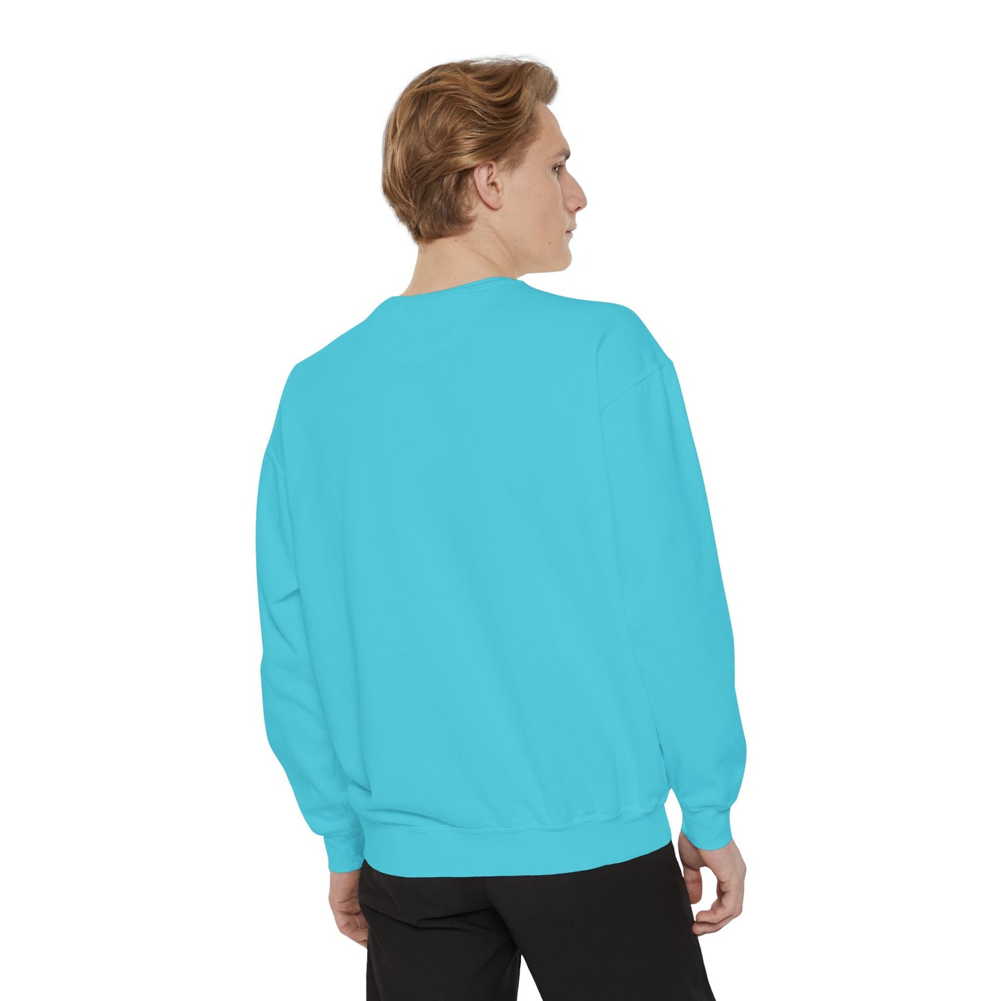 Crewneck Sweatshirt — "Zerostagnant: Still Water Rots. Keep Moving."