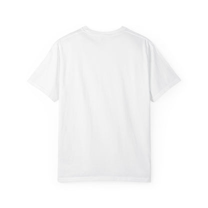 "Still Water Rots. Keep Moving."-Helvetica, Unisex Garment-Dyed T-shirt