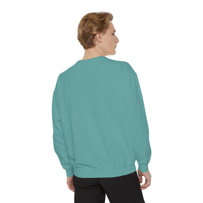 Crewneck Sweatshirt — "Zerostagnant: Still Water Rots. Keep Moving."
